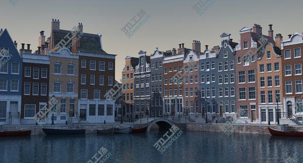 images/goods_img/20210312/Amsterdam Scene 01 3D model/4.jpg